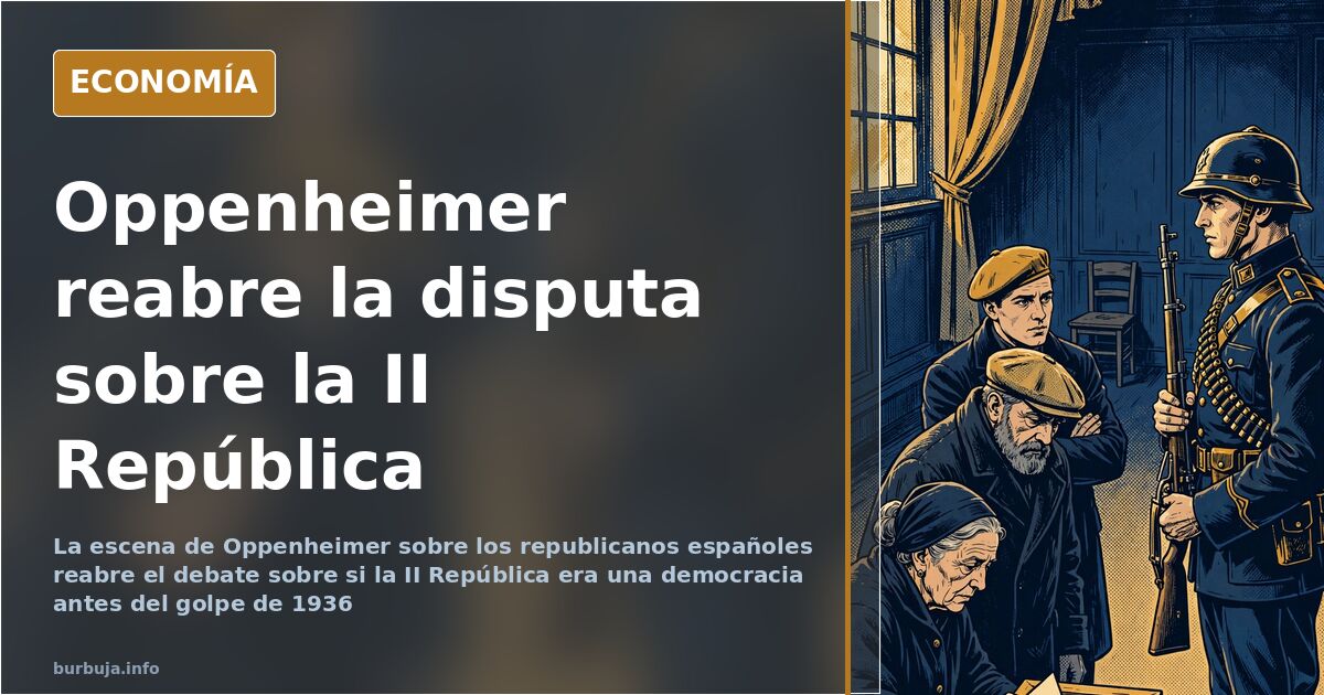 Nolan, la República y por qué el 36 sigue partiendo el relato