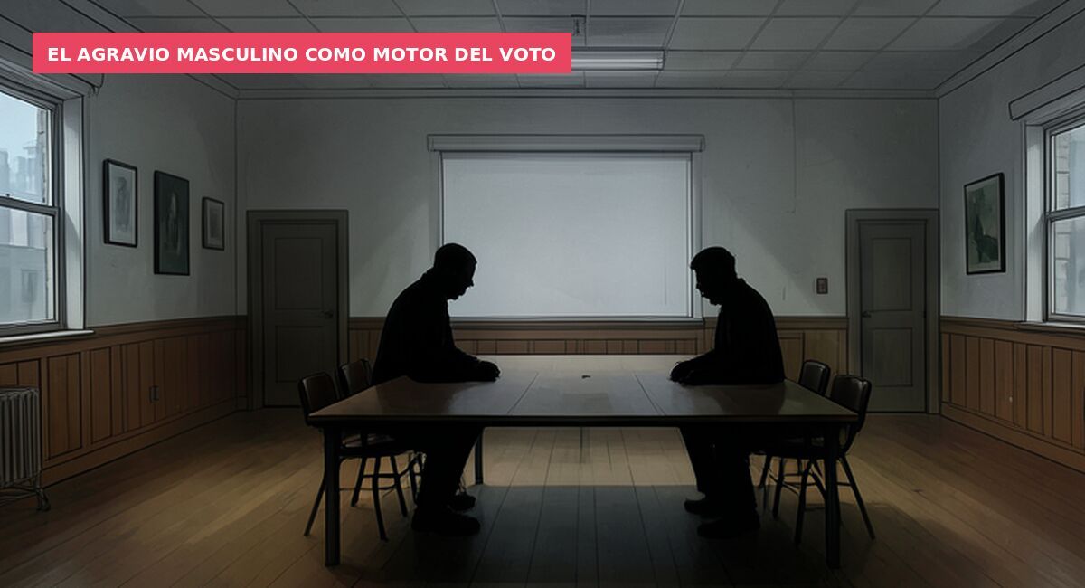 El agravio masculino como motor del voto