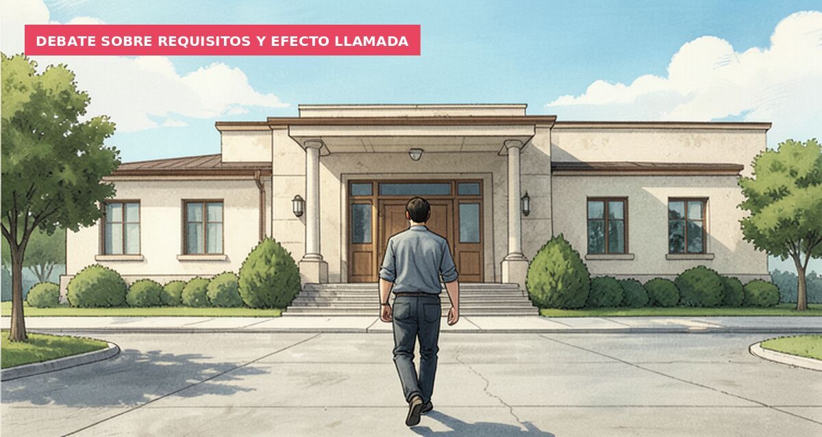 Debate sobre requisitos y efecto llamada