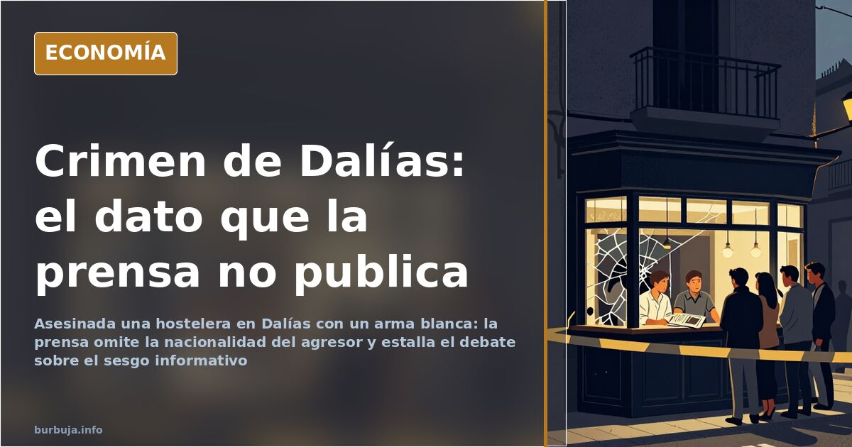 Crimen de Dalías: la prensa silencia la nacionalidad del agresor