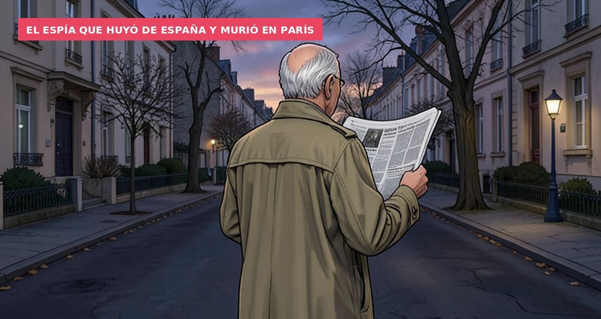 El espía que huyó de España y murió en París