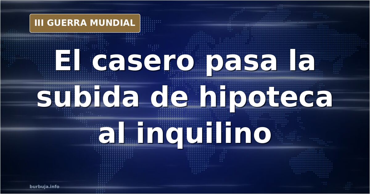 Ilustración documental desaturada de un mensaje móvil sobre la subida de hipoteca y una cuota mensual con la curva del euríbo
