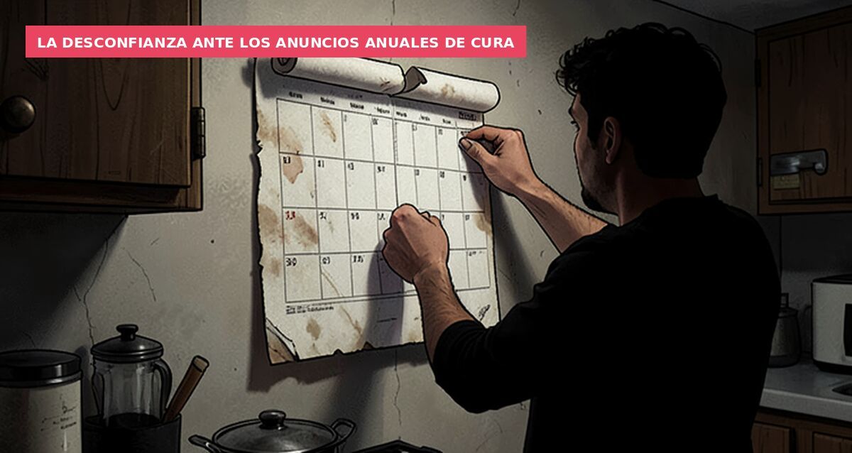 La desconfianza ante los anuncios anuales de cura