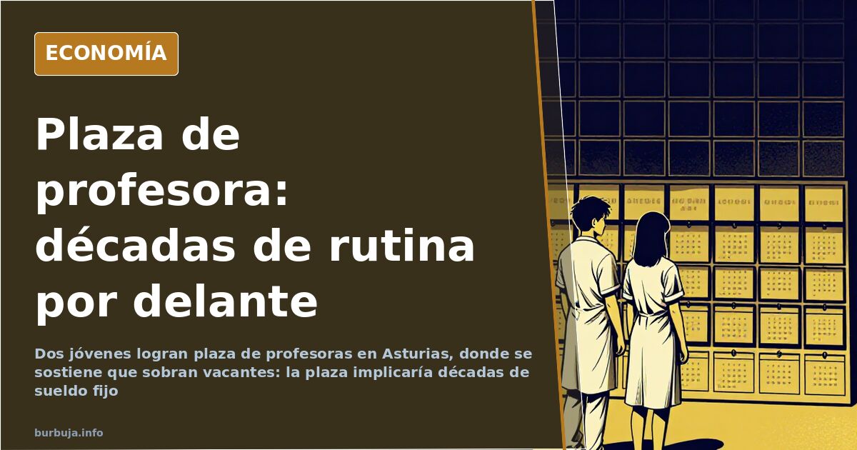 Dos jóvenes profesoras con ropa blanca celebran haber aprobado la oposición en Asturias