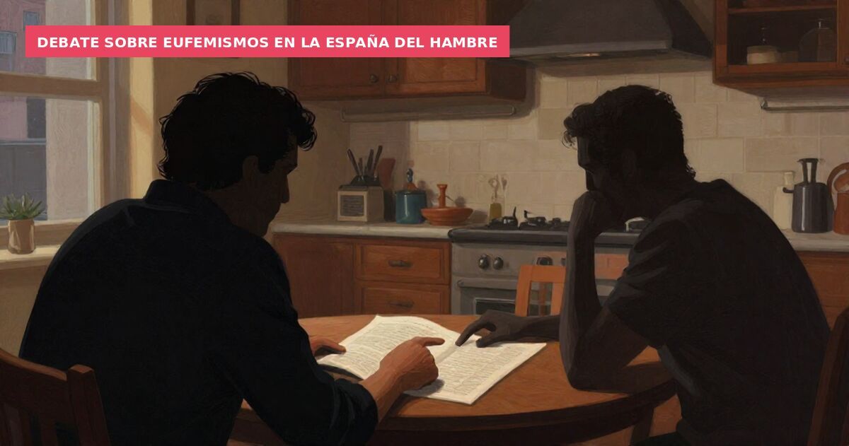 Debate sobre eufemismos en la España del hambre