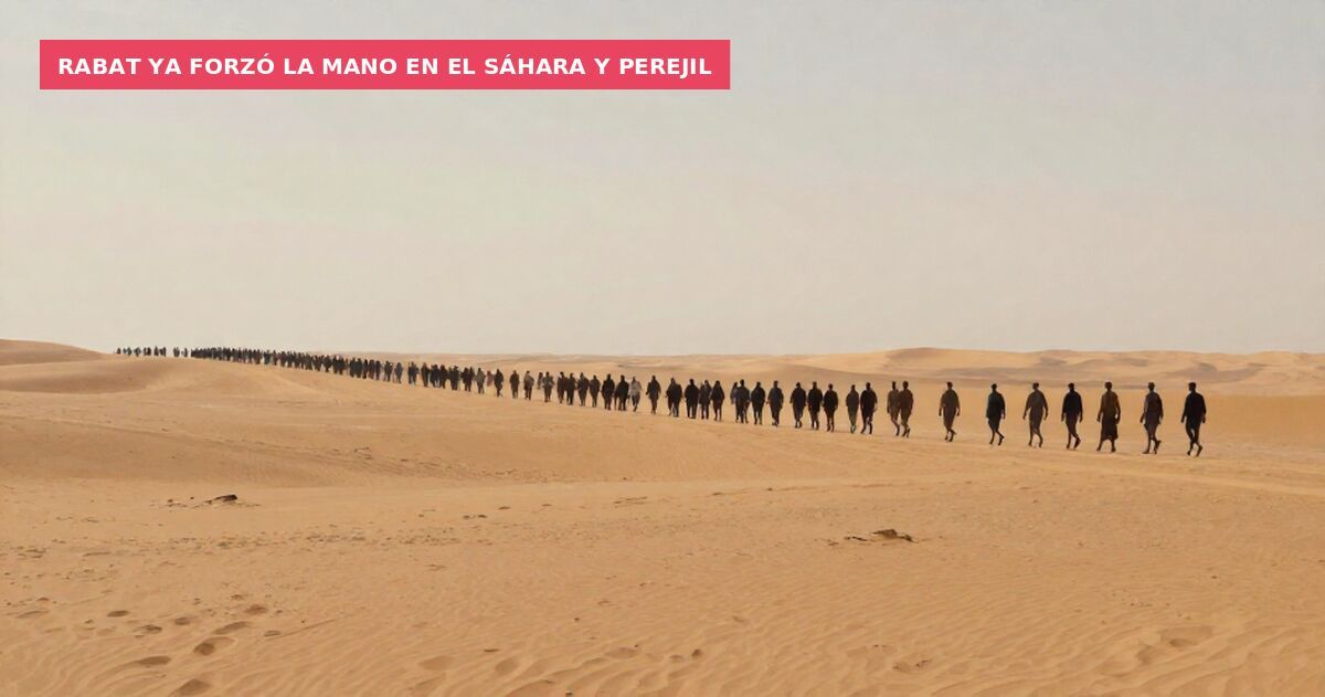 Rabat ya forzó la mano en el Sáhara y Perejil