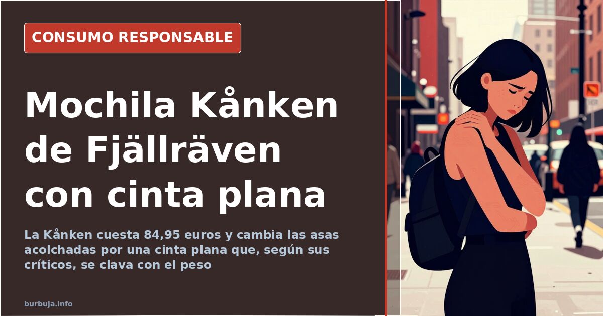 Mochila Kånken de Fjällräven con el logotipo redondo del zorro blanco en la solapa