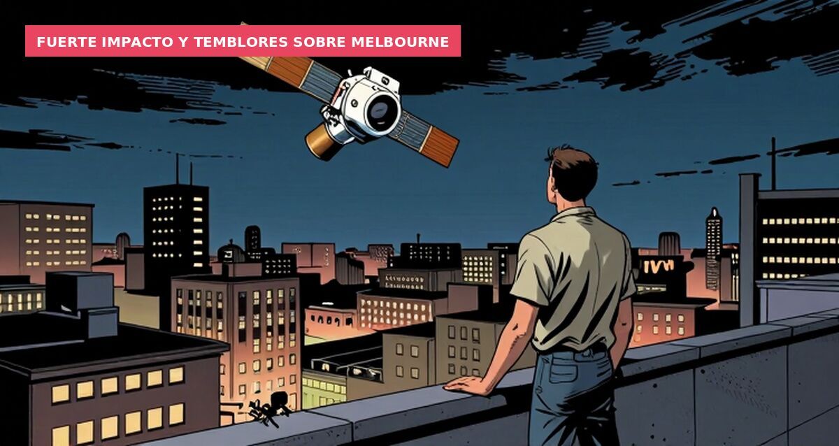 Fuerte impacto y temblores sobre Melbourne
