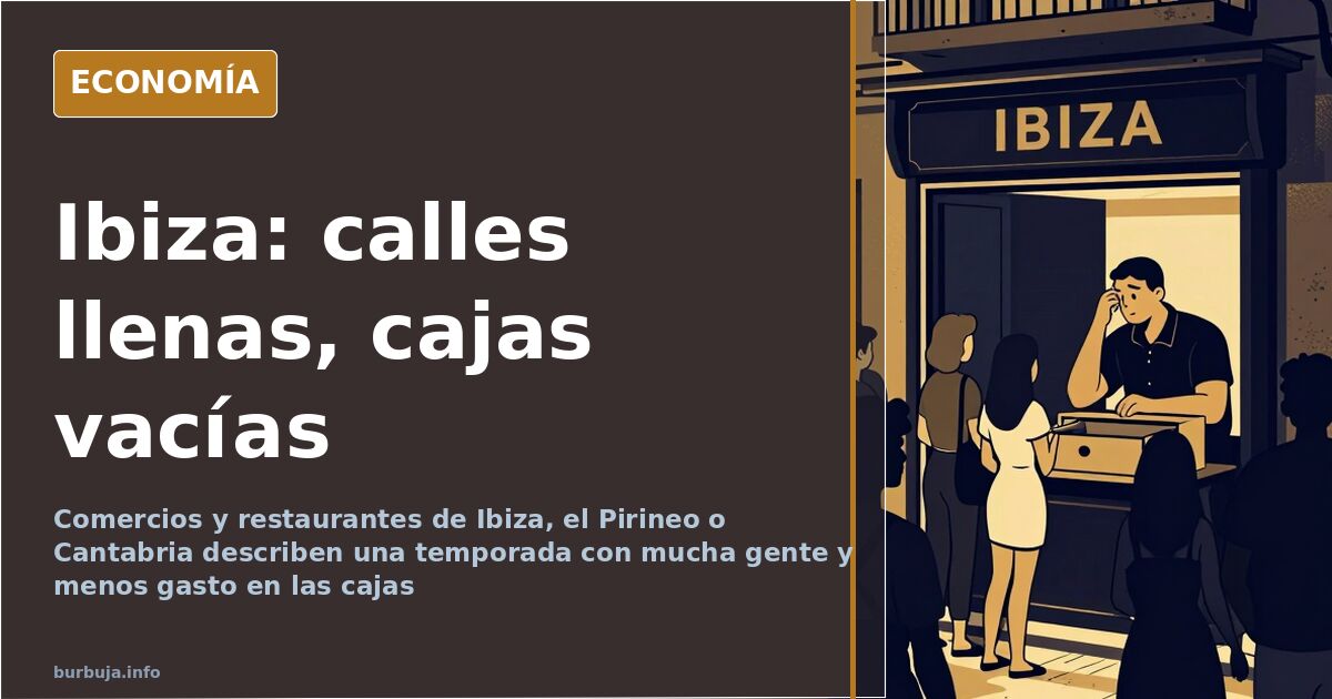 Negocios turísticos ven calles llenas y cajas a la baja