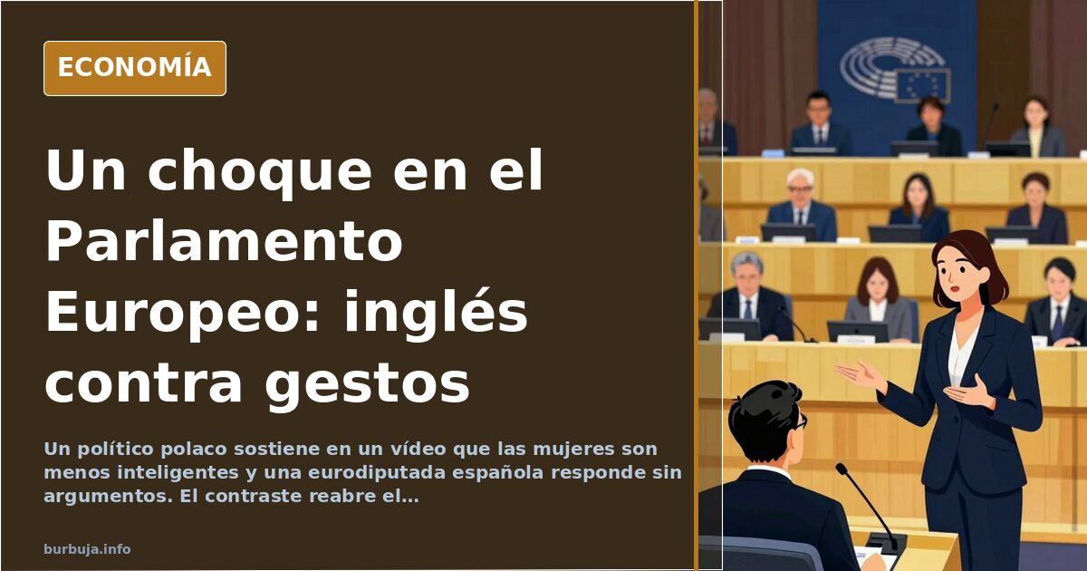 Korwin-Mikke y la eurodiputada que no habla inglés