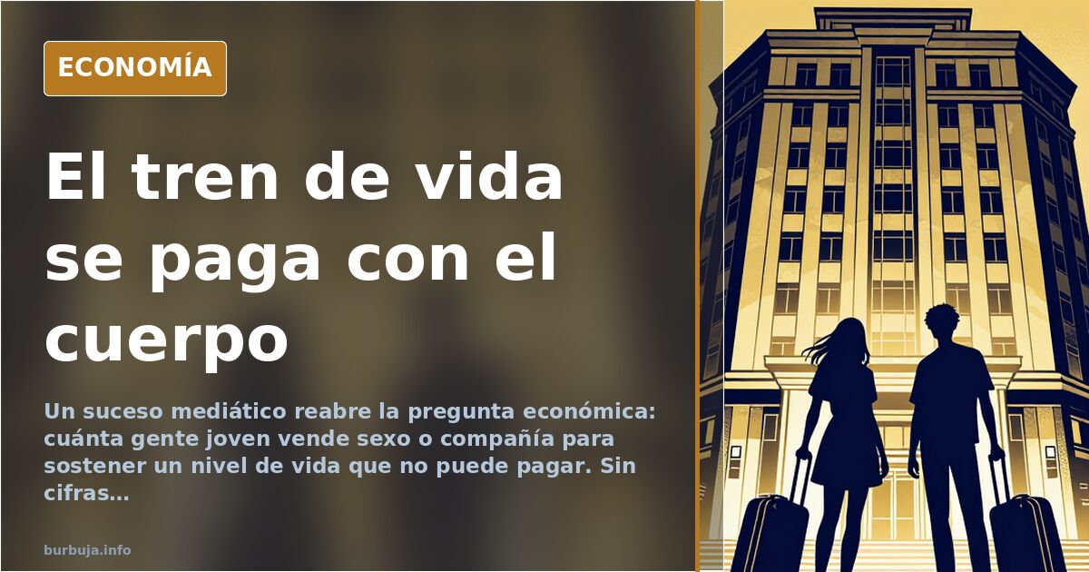 Jóvenes que cambian sexo por aparentar un tren de vida