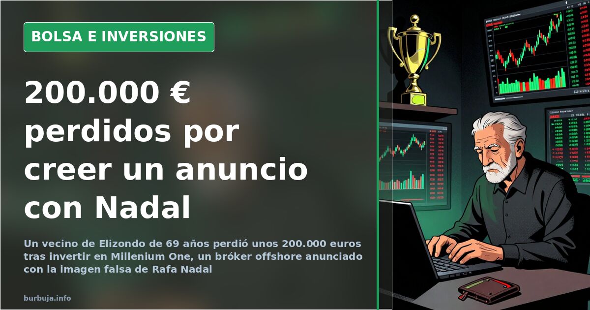 Rafa Nadal fake ad scam steals €200,000 from Spanish pensioner