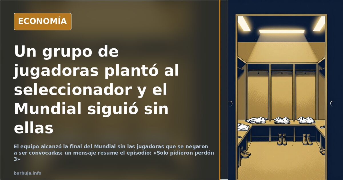 La selección llega a la final sin las que se negaron al Mundial