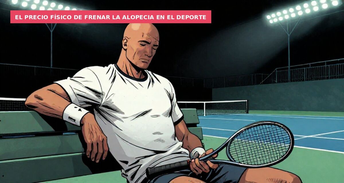El precio físico de frenar la alopecia en el deporte