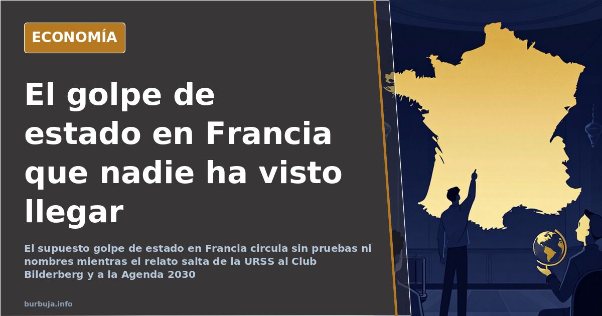 El bulo del golpe militar en Francia que nunca llega