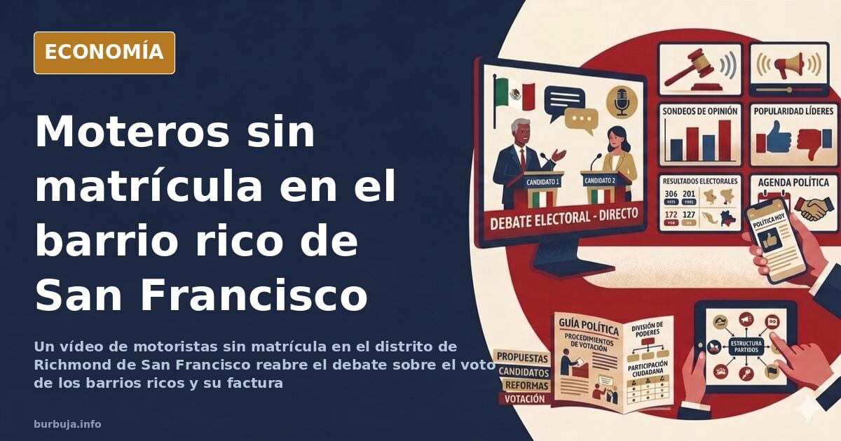 San Francisco: moteros sin matrícula entran en los barrios ricos