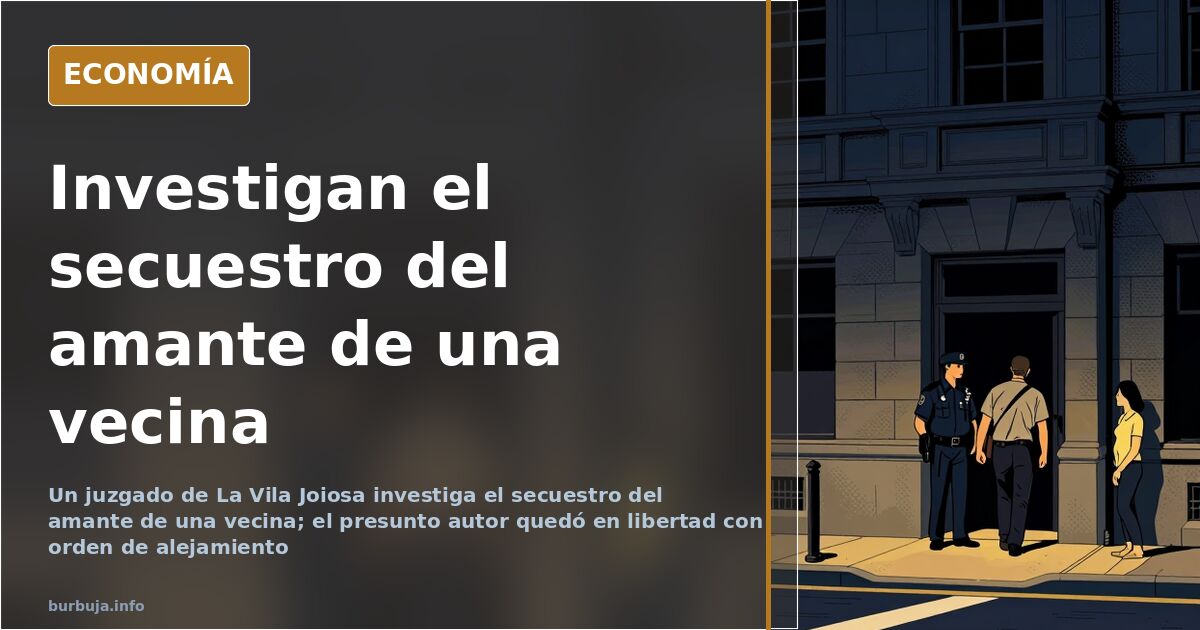 Secuestro del amante: investigado el marido en La Vila Joiosa