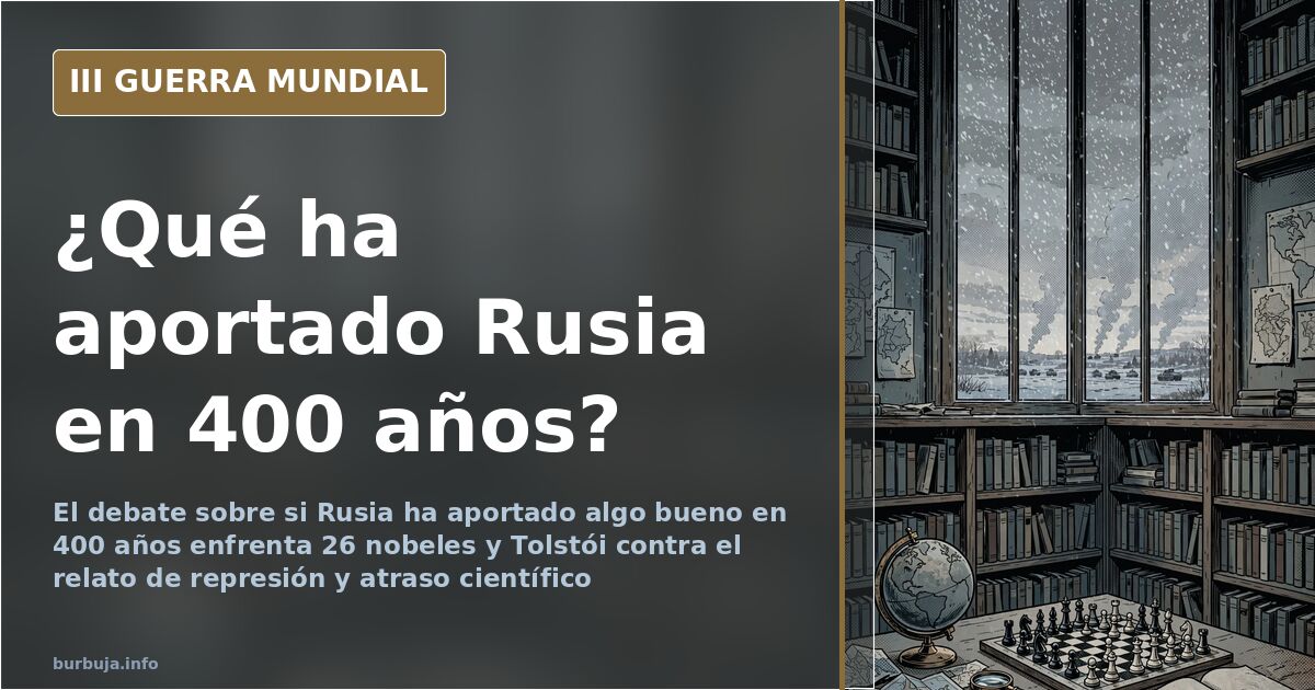 Russia’s 400-Year Legacy to Humanity Debated