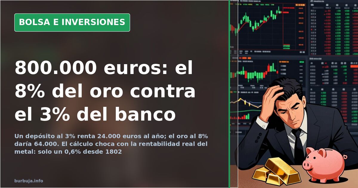 Investing €800,000: Annual Returns by Asset Class