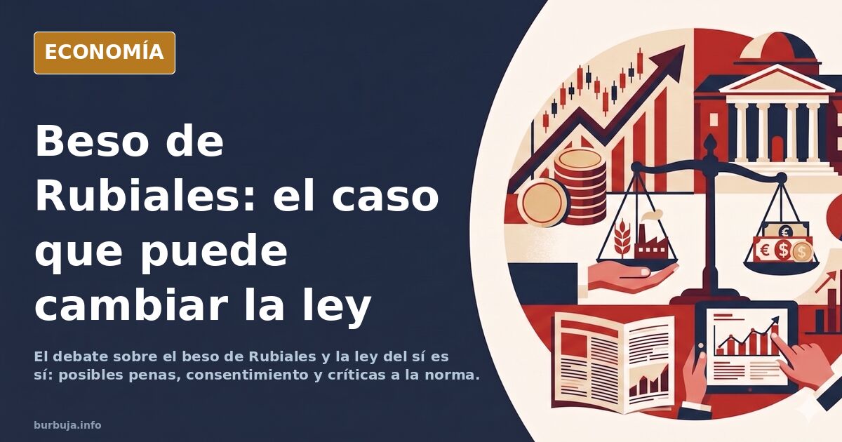 El beso de Rubiales reabre el debate sobre los excesos de la ley del sí es sí