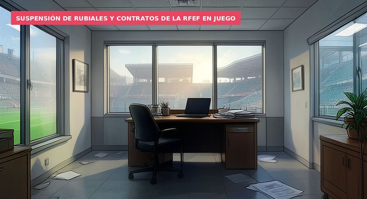Suspensión de Rubiales y contratos de la RFEF en juego