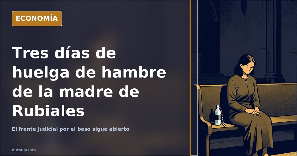 Rubiales' Mother Hunger Strikes Against 'Witch Hunt'