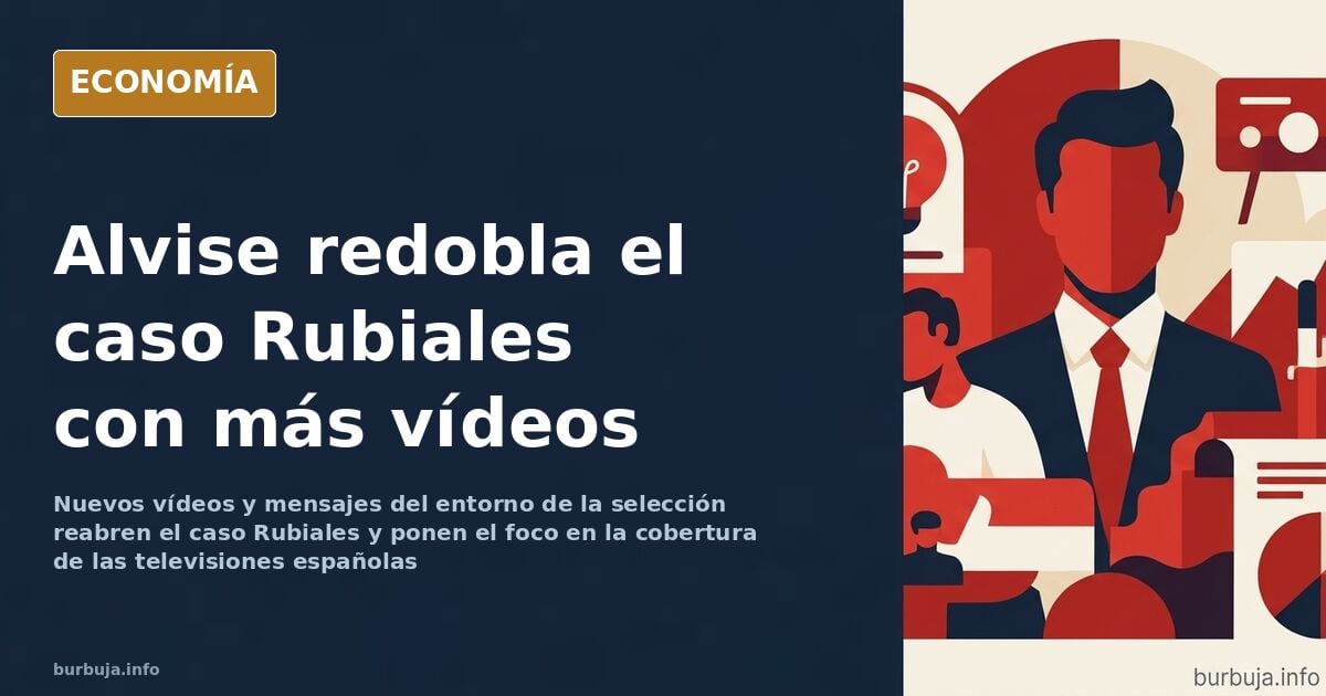 Alvise redobla el caso Rubiales: más vídeos y foco en los medios