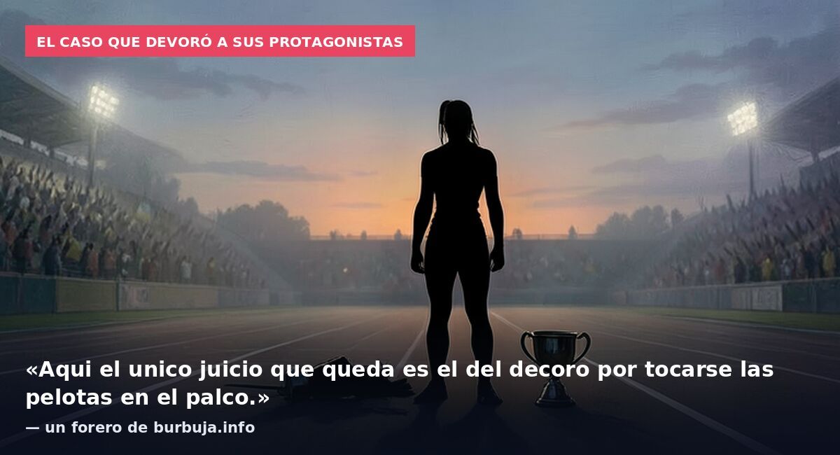 El caso que devoró a sus protagonistas: «Aqui el unico juicio que queda es el del decoro por tocarse las pelotas en el palco.» — un forero de burbuja.info