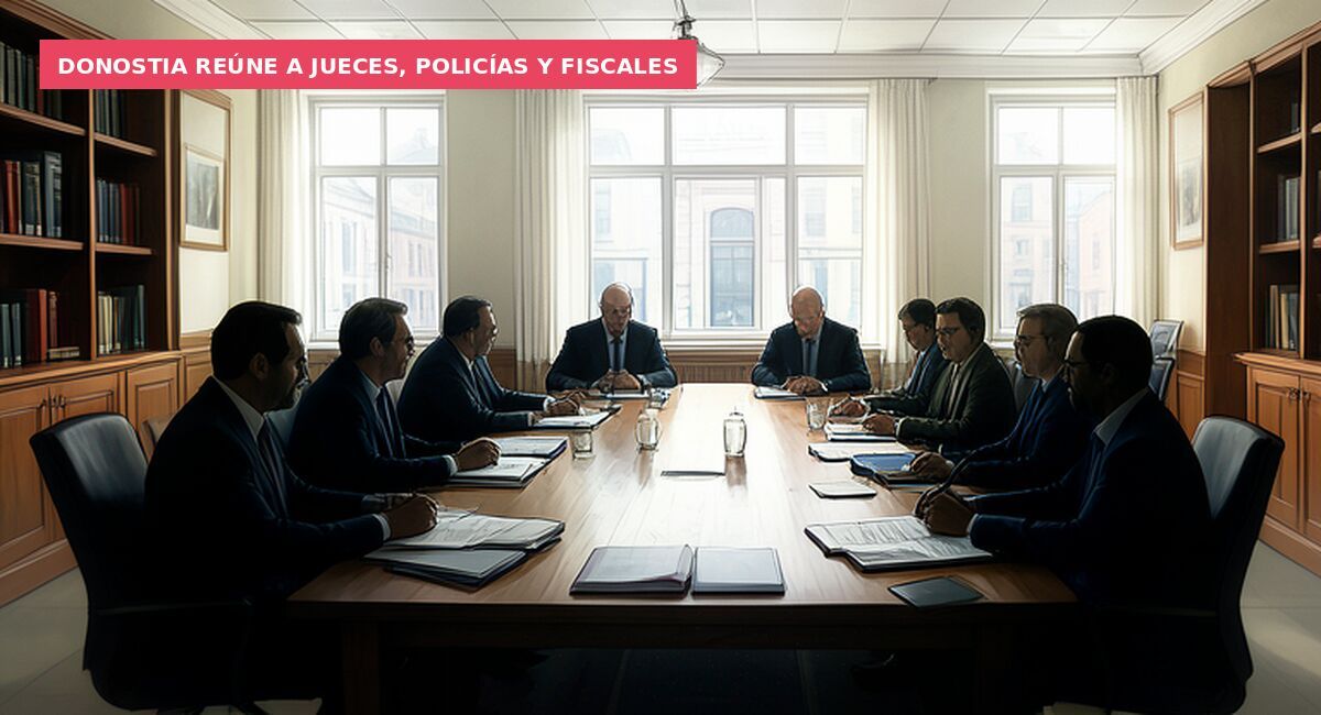 Donostia reúne a jueces, policías y fiscales