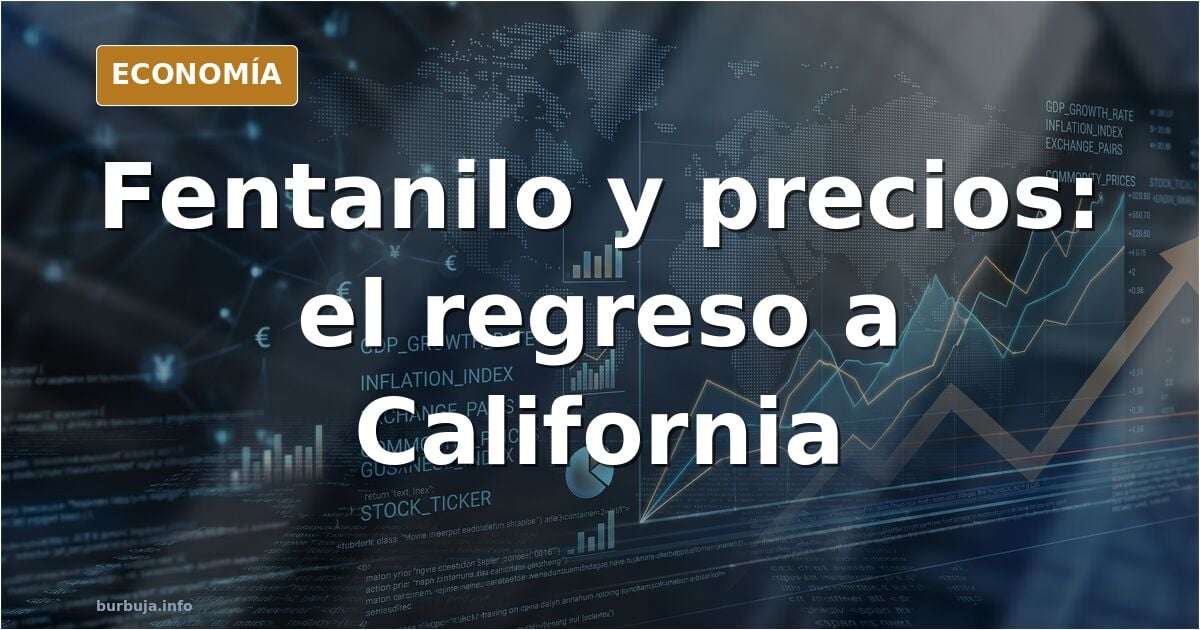 Acera de una gran ciudad californiana con tiendas de campaña junto a la pared y transeúntes que pasan de largo, imagen de la 