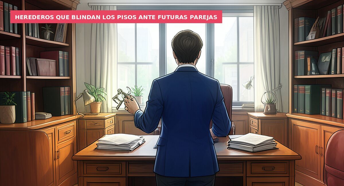 Herederos que blindan los pisos ante futuras parejas