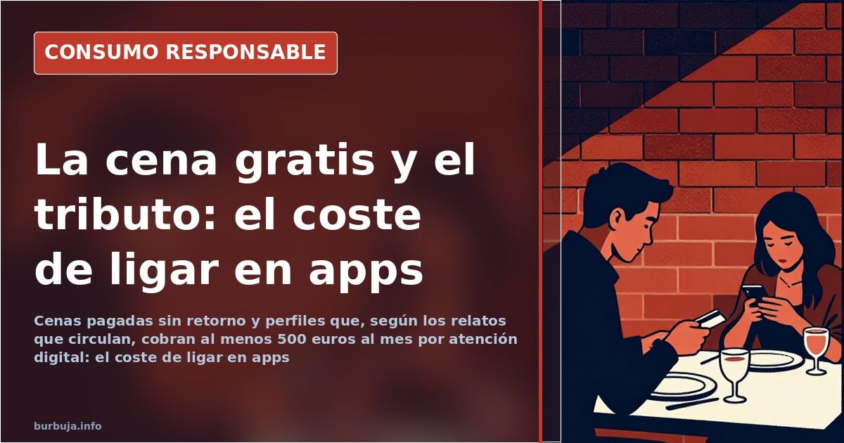 Tinder warning: the cost of paying for dinners and digital tributes