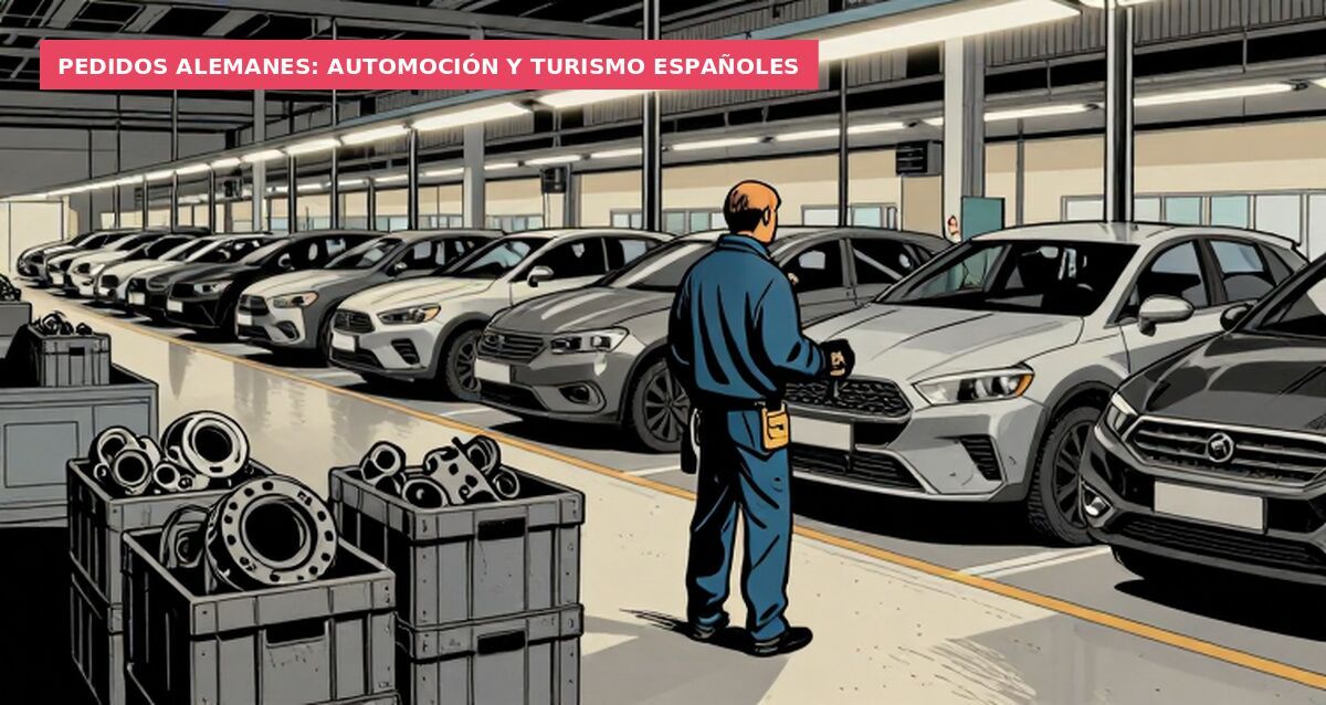 Pedidos alemanes: automoción y turismo españoles