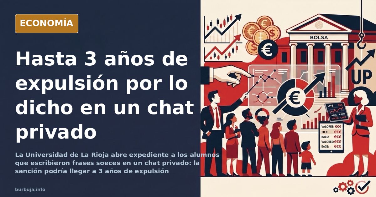 La Universidad de La Rioja abre expediente por un chat privado