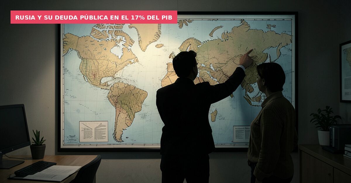Rusia y su deuda pública en el 17% del PIB