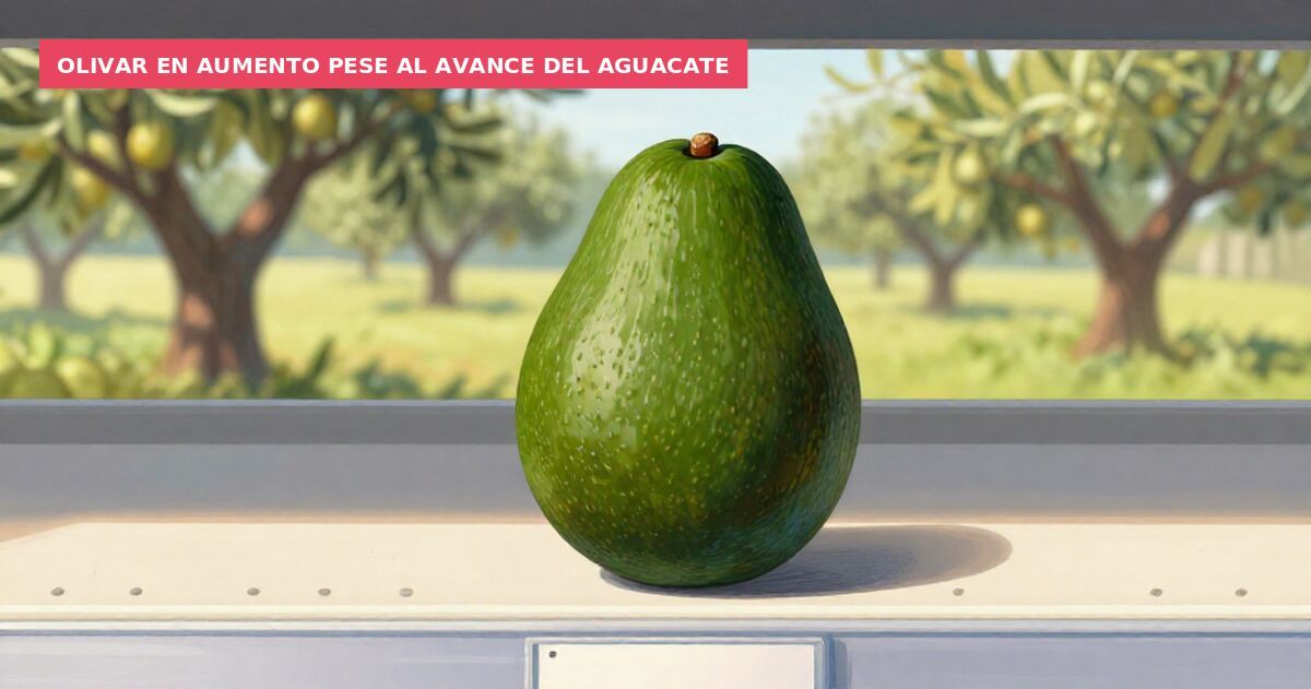 Olivar en aumento pese al avance del aguacate