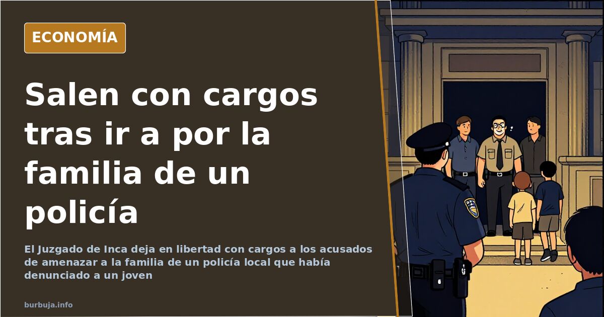 Juzgado de Inca, donde se decretó la libertad con cargos de los acusados de amenazar a la familia de un policía local