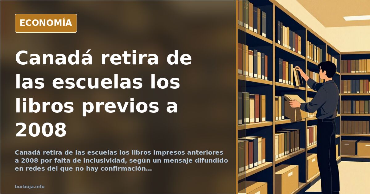 Estantería escolar con libros impresos apilados junto a cajas de cartón para su retirada