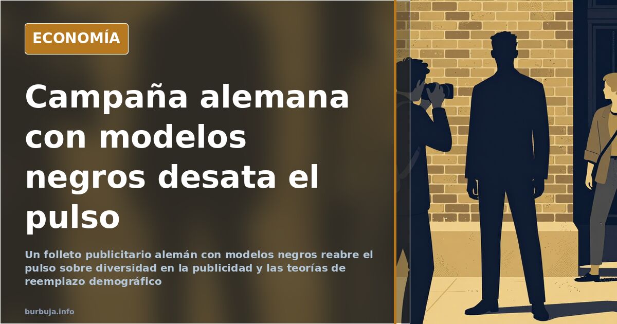 Campaña alemana con modelos negros: negocio o ingeniería social