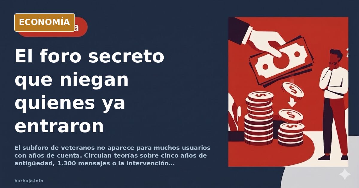El subforo oculto del que se dice que existe