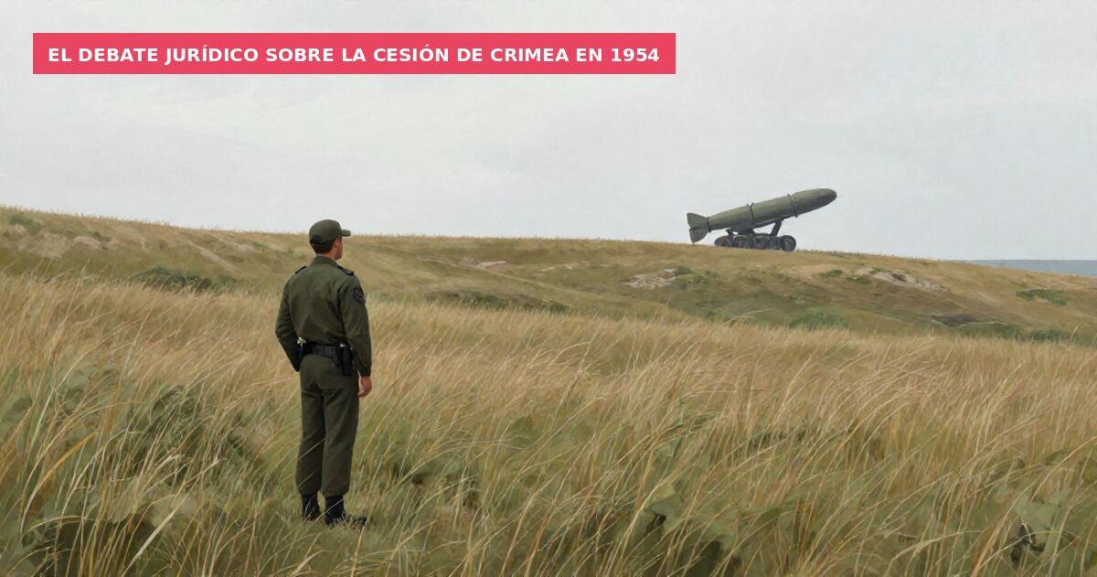 El debate jurídico sobre la cesión de Crimea en 1954