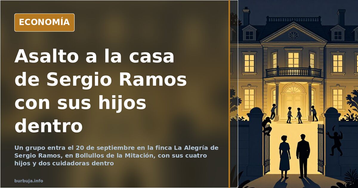 Einbruch in Sergio Ramos' Finca mit Kindern im Haus