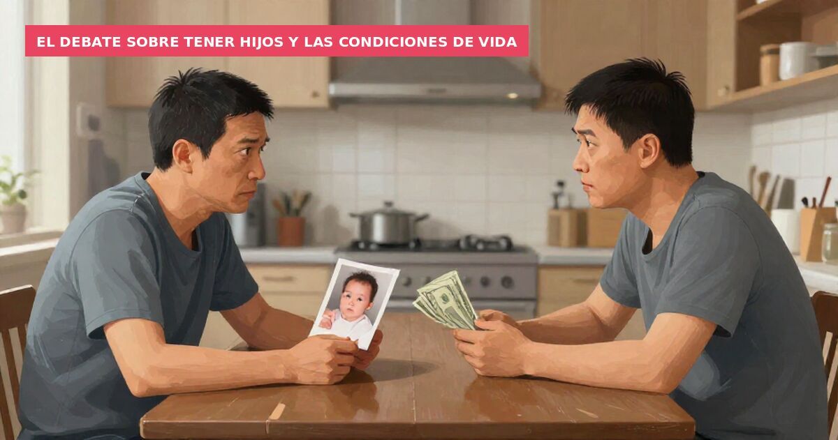 El debate sobre tener hijos y las condiciones de vida