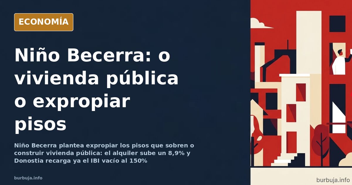 Bloque de viviendas en alquiler con carteles de se vende en una calle de ciudad