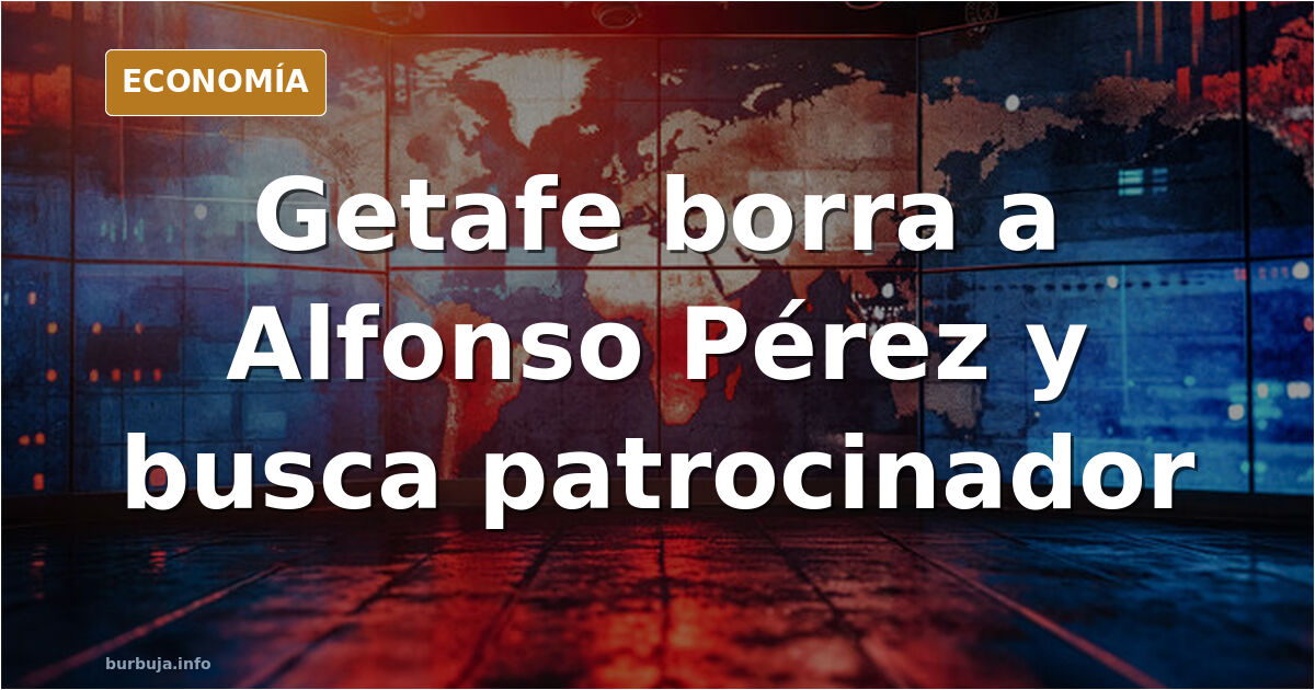 Vista exterior de un estadio municipal de fútbol con gradas vacías, símbolo de la retirada del nombre de Alfonso Pérez en Get