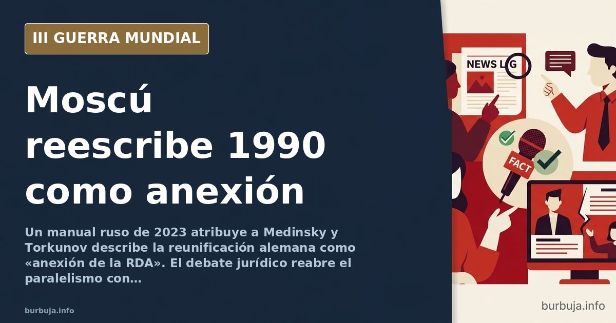 Russisches Schulbuch bezeichnet Wiedervereinigung als „Annexion der DDR“