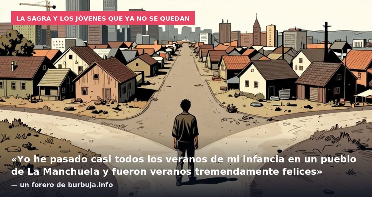 La Sagra y los jóvenes que ya no se quedan: «Yo he pasado casi todos los veranos de mi infancia en un pueblo de La Manchuela y fueron veranos tremendamente felices» — un forero de burbuja.info