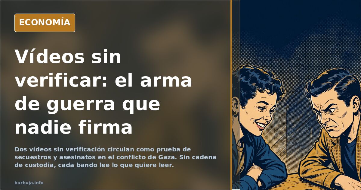 Vídeo sin verificar de capturas siembra dudas de propaganda
