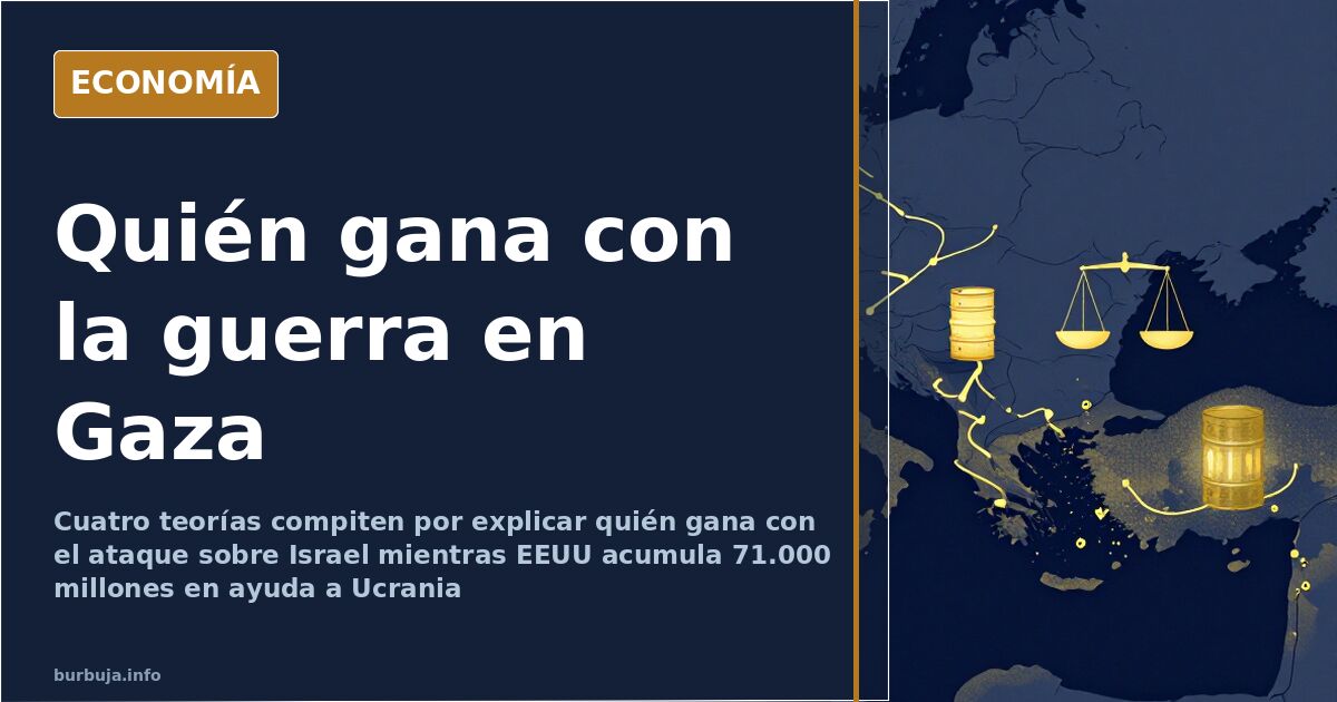 Mapa abstracto del Mediterráneo oriental con rutas de petroleros en azul marino y oro, ilustrando el conflicto en Gaza