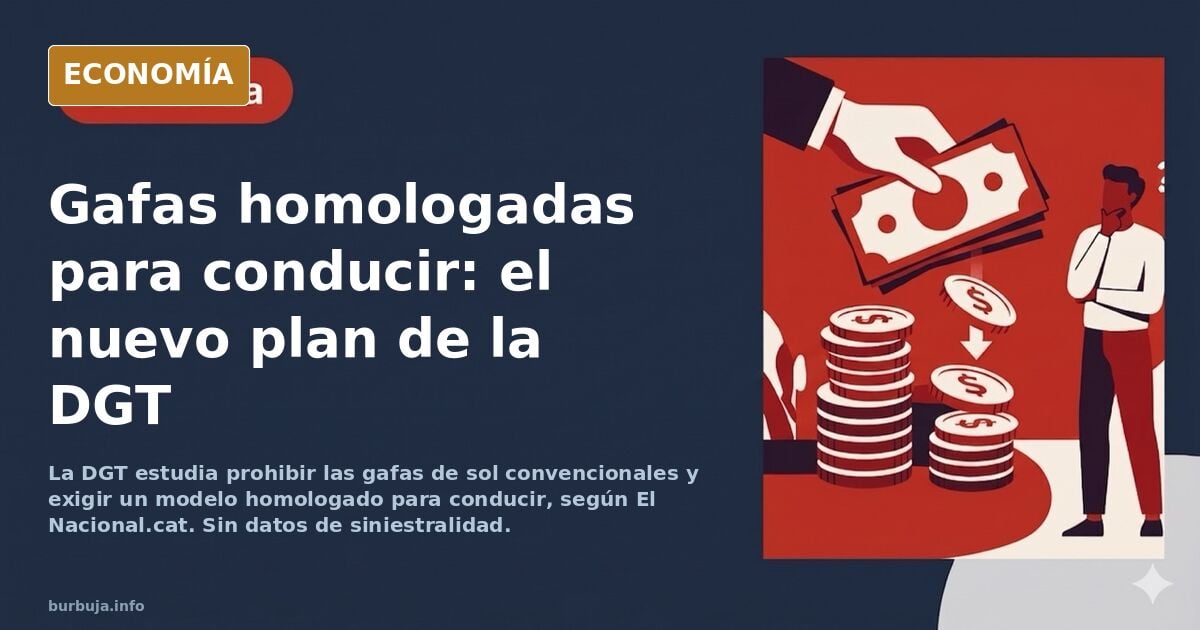 La DGT estudia exigir gafas homologadas para conducir